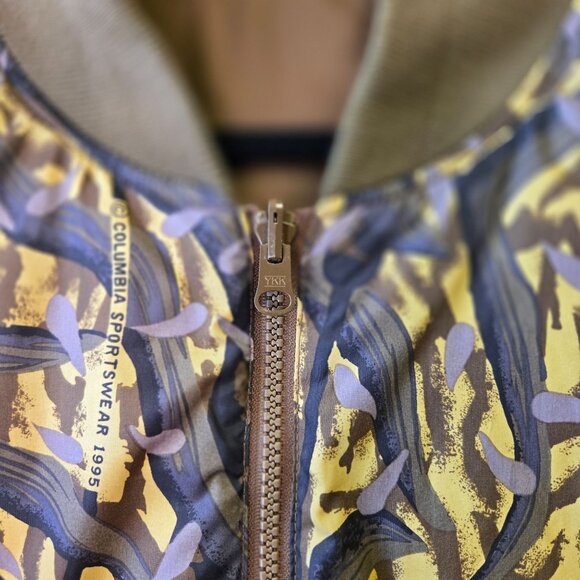 Vintage 90's Columbia Delta Marsh 1995 Men's L Camouflage Hunting Reversible Jac - Picture 8 of 16